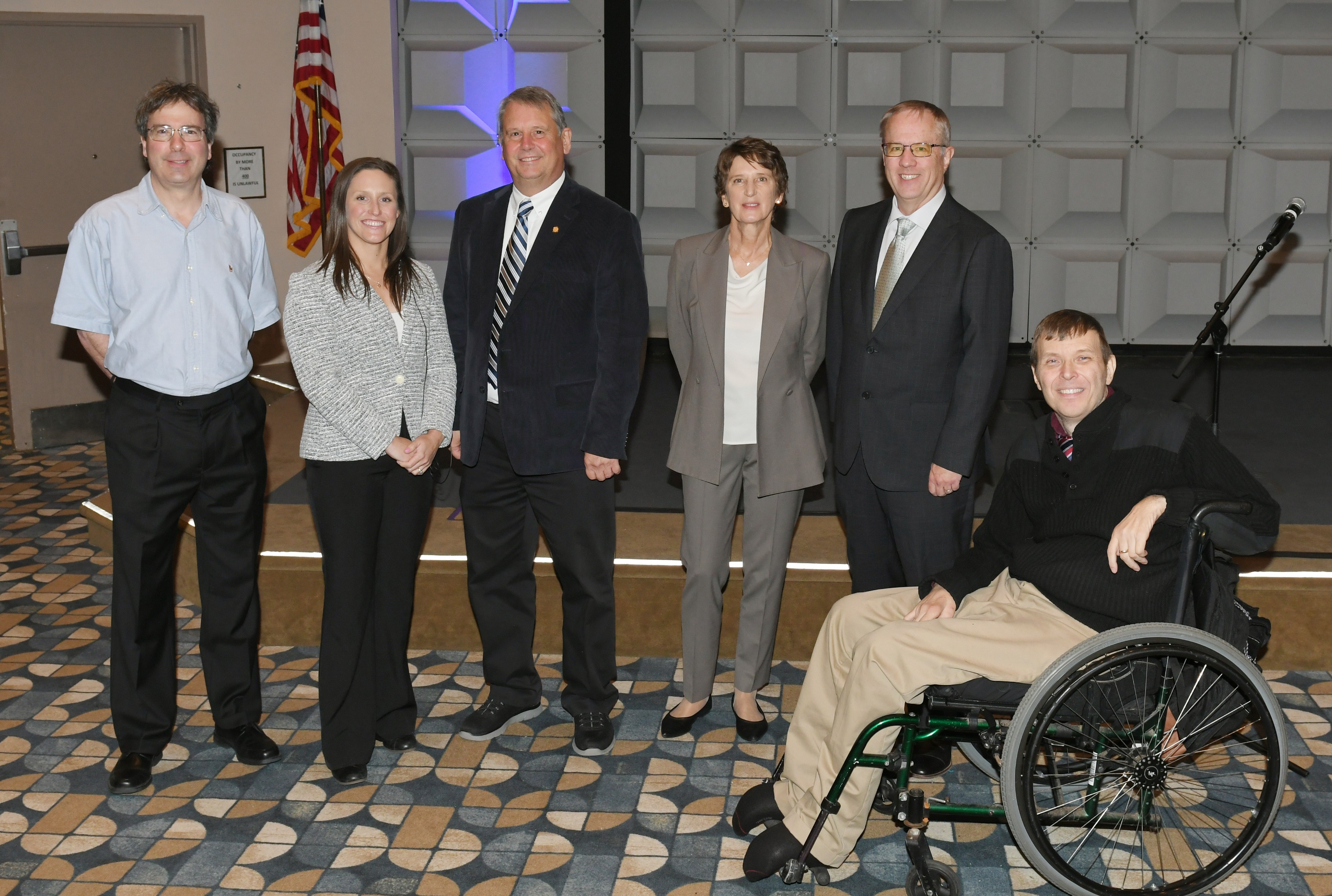 David Hage with colleagues