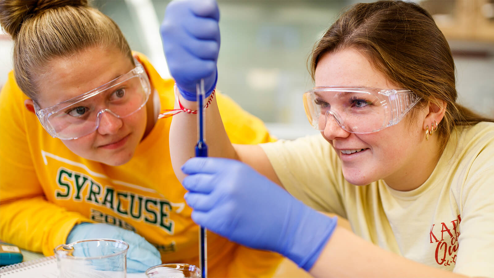 Students in lab