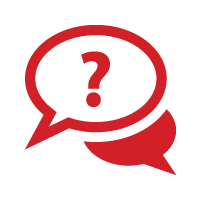 Question balloon icon